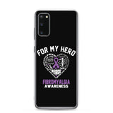 Fibromyalgia Awareness For My Hero Samsung Phone Case - The Awareness Store