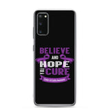 Crohn's Awareness Believe & Hope for a Cure Samsung Phone Case - The Awareness Store