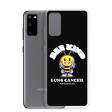 Lung Cancer Awareness Bee Kind Samsung Phone Case