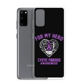Cystic Fibrosis Awareness For My Hero Samsung Phone Case - The Awareness Store