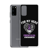 Fibromyalgia Awareness For My Hero Samsung Phone Case - The Awareness Store