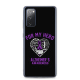 Alzheimer's Awareness For My Hero Samsung Phone Case