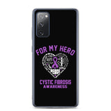 Cystic Fibrosis Awareness For My Hero Samsung Phone Case - The Awareness Store
