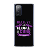 Crohn's Awareness Believe & Hope for a Cure Samsung Phone Case - The Awareness Store