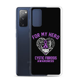 Cystic Fibrosis Awareness For My Hero Samsung Phone Case - The Awareness Store