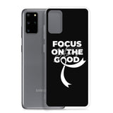 Lung Cancer Awareness Always Focus on the Good Samsung Phone Case - The Awareness Store