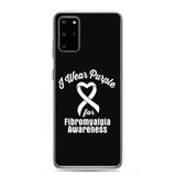 Fibromyalgia Awareness I Wear Purple Samsung Phone Case - The Awareness Store