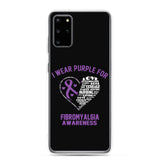 Fibromyalgia Awareness I Wear Purple Samsung Phone Case
