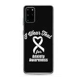 Anxiety Awareness I Wear Teal Samsung Phone Case