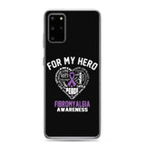 Fibromyalgia Awareness For My Hero Samsung Phone Case - The Awareness Store