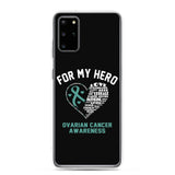 Ovarian Cancer Awareness For My Hero Samsung Phone Case - The Awareness Store