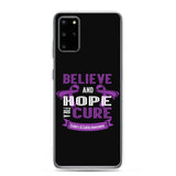 Crohn's Awareness Believe & Hope for a Cure Samsung Phone Case - The Awareness Store
