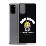 Lung Cancer Awareness Bee Kind Samsung Phone Case