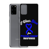 Prostate Cancer Awareness I Wear Blue Samsung Phone Case