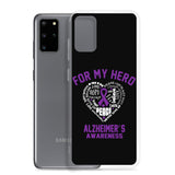 Alzheimer's Awareness For My Hero Samsung Phone Case