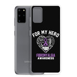 Fibromyalgia Awareness For My Hero Samsung Phone Case - The Awareness Store