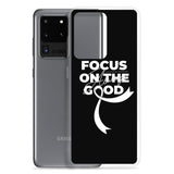 Lung Cancer Awareness Always Focus on the Good Samsung Phone Case - The Awareness Store