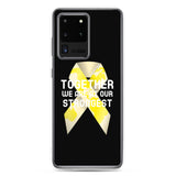 Childhood Cancer Awareness Together We Are at Our Strongest Samsung Phone Case - The Awareness Store