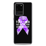 Domestic Violence Awareness Together We Are at Our Strongest Samsung Phone Case - The Awareness Store