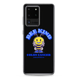 Colon Cancer Awareness Bee Kind Samsung Phone Case - The Awareness Store