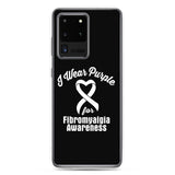 Fibromyalgia Awareness I Wear Purple Samsung Phone Case - The Awareness Store