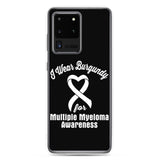 Multiple Myeloma Awareness I Wear Burgundy Samsung Phone Case