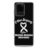 Multiple Myeloma Awareness I Wear Burgundy Samsung Phone Case - The Awareness Store