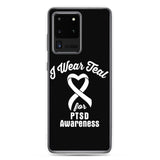 PTSD Awareness I Wear Teal Samsung Phone Case