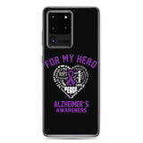 Alzheimer's Awareness For My Hero Samsung Phone Case