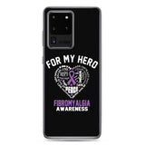 Fibromyalgia Awareness For My Hero Samsung Phone Case - The Awareness Store