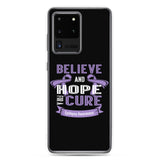 Epilepsy Awareness Believe & Hope for a Cure Samsung Phone Case