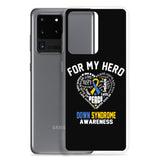 Down Syndrome Awareness For My Hero Samsung Phone Case - The Awareness Store
