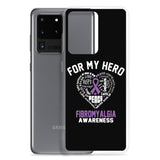 Fibromyalgia Awareness For My Hero Samsung Phone Case - The Awareness Store