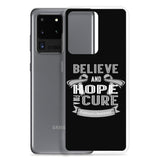 Parkinson's Awareness Believe & Hope for a Cure Samsung Phone Case