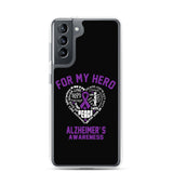 Alzheimer's Awareness For My Hero Samsung Phone Case
