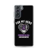 Fibromyalgia Awareness For My Hero Samsung Phone Case - The Awareness Store