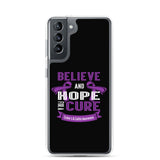Crohn's Awareness Believe & Hope for a Cure Samsung Phone Case - The Awareness Store