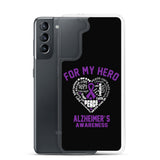 Alzheimer's Awareness For My Hero Samsung Phone Case