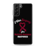 Multiple Myeloma Awareness I Wear Burgundy Samsung Phone Case - The Awareness Store