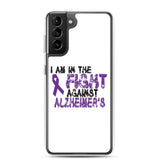 Alzheimer's Awareness I am in the Fight Samsung Phone Case - The Awareness Store