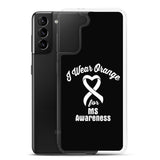 Multiple Sclerosis Awareness I Wear Orange Samsung Phone Case - The Awareness Store