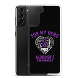 Alzheimer's Awareness For My Hero Samsung Phone Case