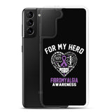Fibromyalgia Awareness For My Hero Samsung Phone Case - The Awareness Store