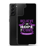 Crohn's Awareness Believe & Hope for a Cure Samsung Phone Case - The Awareness Store