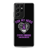 Cystic Fibrosis Awareness For My Hero Samsung Phone Case - The Awareness Store