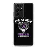 Fibromyalgia Awareness For My Hero Samsung Phone Case - The Awareness Store