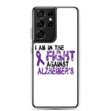 Alzheimer's Awareness I am in the Fight Samsung Phone Case - The Awareness Store