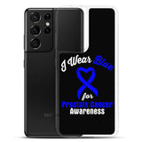 Prostate Cancer Awareness I Wear Blue Samsung Phone Case