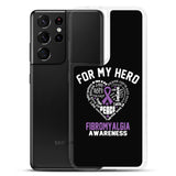 Fibromyalgia Awareness For My Hero Samsung Phone Case - The Awareness Store