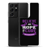 Crohn's Awareness Believe & Hope for a Cure Samsung Phone Case - The Awareness Store